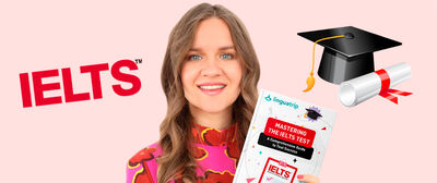 IELTS prep book